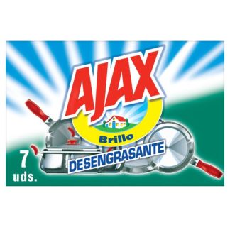 Ajax Estropajo Jabonoso 7 Unidades