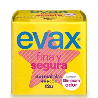 Evax Fina Y Segura Normal Alas 12 Unidades