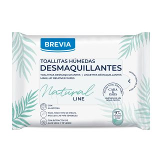 TOALLITAS BREVIA DESMAQUILLANTES ACCION TOTAL 24 UNIDADES