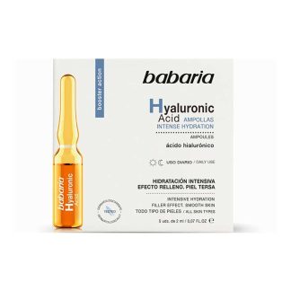 BABARIA AMPOLLA ACIDO HYALURONIC 5UND
