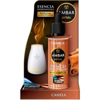 Ambar Esencia Cartón Hidrosoluble para Humidificador Canela 50ml