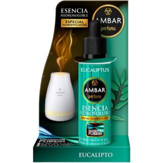 Ambar Esencia Cartón Hidrosoluble para Humidificador Eucalipto 50ml