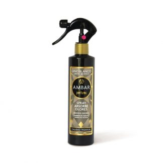 Ambar Ambientador Absorbe Olores Lino Blanco Spray 280ml