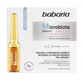 BABARIA AMPOLLAS FACIALES MICROBIOTA 5 UNIDADES
