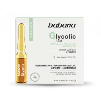 BABARIA AMPOLLAS ACIDO GLYCOLIC 5UN
