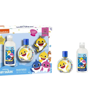 Baby Shark Estuche Colonia 3 Piezas
