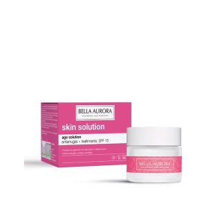BELLA AURORA CREMA ANTIARRUGAS AGE SOLUTION FACTOR 15 50ML