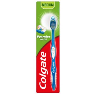 Colgate Cepillo Dental Premier White Medium