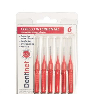 DENTINET CEPILLO INTERDENTAL EXTRA 0.50