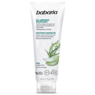 BABARIA GEL LIMPIADOR FACIAL ALOE 150 ML