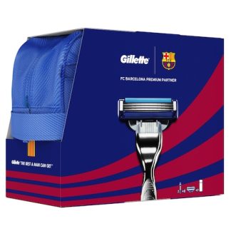 Gillette Max 3 Turbo Neceser Barcelona 3 Piezas