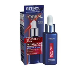 LOREAL REVITALIF LASER SERUM RETINOL NOCHE 30ML