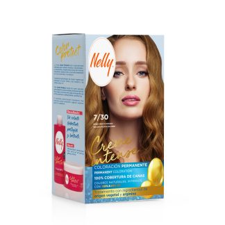 Nelly Tinte Creme Intense 7/30 Rubio Medio Dorado