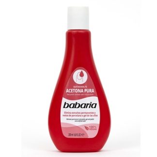 BABARIA QUITAESMALTE ACETONA PURA 200ML