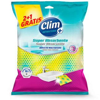 CLIM BAYETA MULTIUSOS 2+1 UNIDADES LM3010