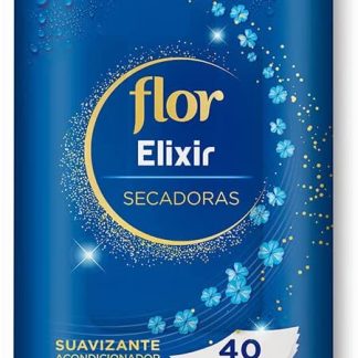 FLOR TOALLITAS SECADORA 40 UNIDADES
