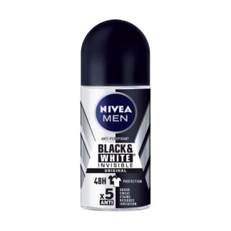 Nivea Desodorante Roll-On Men Invisible Black & White 50ml