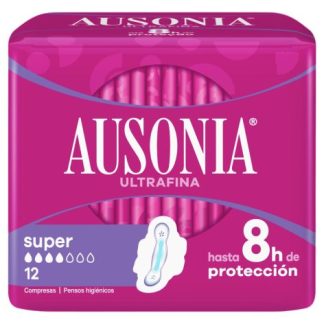 Ausonia Ultrafina Compresa Super Con Alas 12 Unidades