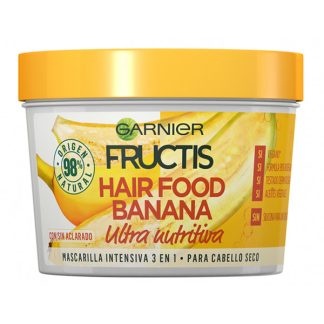Fructis Hair Food Mascarilla Cabello 3en1 Banana 390ml