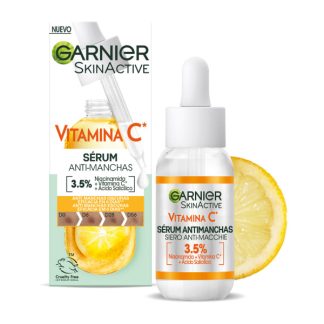 Garnier Vitamina C Serum 3En1 Antimanchas 30ml