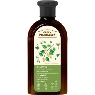 Green Pharmacy Champú Brotes De Abedul Y Aceite de Ricino 350ml