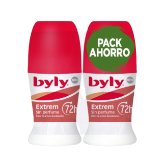 Byly Desodorante Roll on Extreme 50ml Pack 2 Unidades