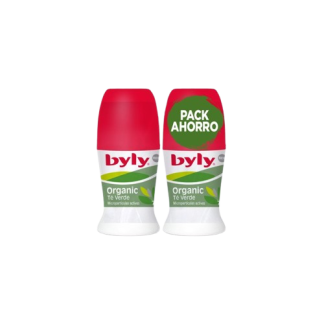 Byly Desodorante Roll on Organic 50ml Pack 2 Unidades