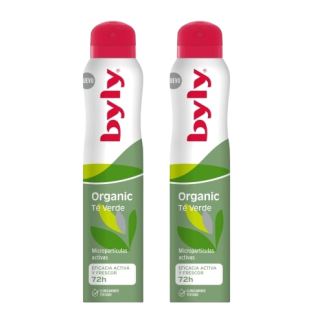 Byly Desodorante Spray Organic 200ml Pack 2 Unidades