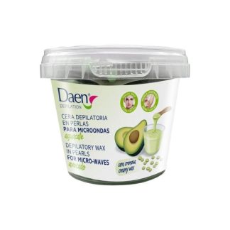 DAEN CERA CALIENTE PERLAS MICROONDAS AGUACATE 100GR