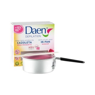 DAEN CERA CALIENTE CAZOLETA ROSA MOSQUETA 90GR