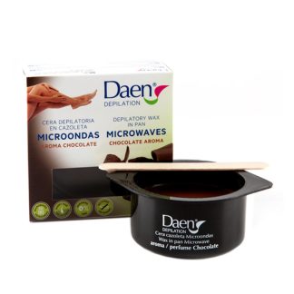 DAEN CERA DEPILATORIA MICROONDAS CHOCOLATE 100GR