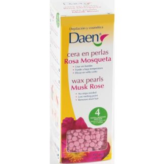 DAEN CERA DEPILATORIA PERLAS ROSA MOSQUETA 200GR