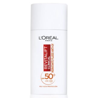LOREAL REVITALIF CLINICAL FLUIDO HIDRATANTE ANTI-UV DIARIO CON VITAMINA C SPF50 50ML