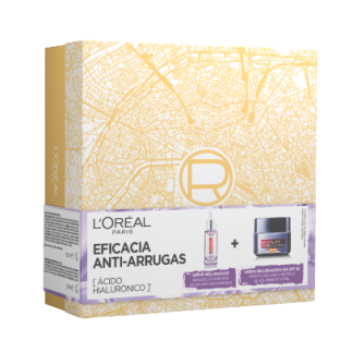 LOREAL PACK FILLER CREMA SPF50 50ML + SERUM RELLENERADOR ACIDO HIALURONICO 30ML