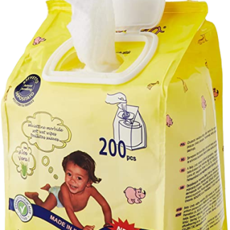 Baby Lindo Toallitas Humedas Con Ventana 200 unidades