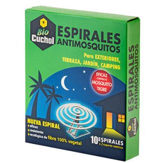 CUCHOL ESPIRALES ANTIMOSQUITOS 10 UNIDADES