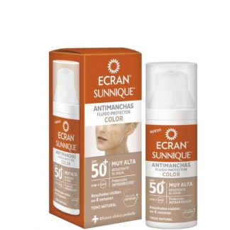 Ecran Sunnique Protector Facial Antimanchas SPF50 Color 50ml