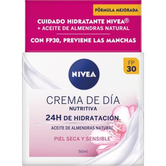 NIVEA CREMA FACIAL NUTRITIVA PIEL SECA Y SENSIBLE 50ML