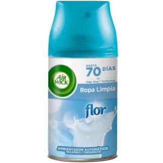 Airwick Freshmatic Recambio FLor Ropa Limpia 250ml