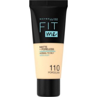 MAYBELLINE FIT ME MAQUILLAJE MATTE + PORELESS BASE N 110