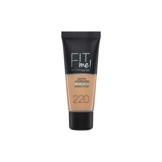 MAYBELLINE FIT ME MAQUILLAJE MATTE + PORELESS BASE N 220