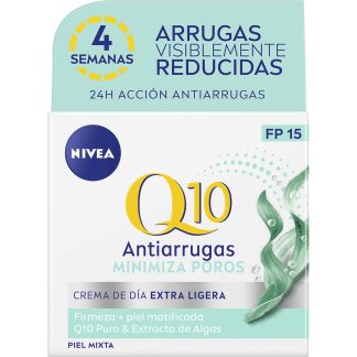 NIVEA Q10 CREMA FACIAL DIA LIGERA ANTIARRUGAS SPF15 50ML