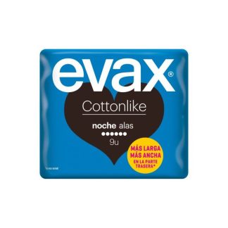 Evax Compresa Noche Alas 9 Unidades