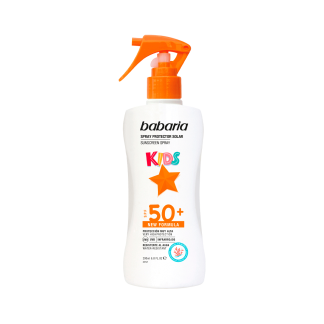 BABARIA LECHE PROTECTORA SOLAR KIDS SPRAY SPF50 200ML PISTOLA