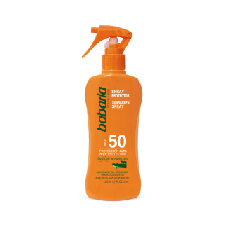 BABARIA LECHE PROTECTORA SOLAR SPRAY SPF50 200ML PISTOLA
