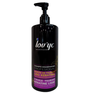 LOVYC CHAMPU LISO KERATINA 750ML CON DOSIFICADOR