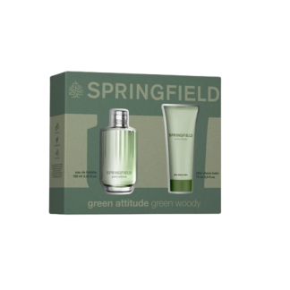 Springfield Green Attitude Edt 100ML Pack 2 Piezas