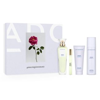 ADOLFO DOMINGUEZ AGUA FRESCA DE ROSAS EDT 120ML PACK 4 PIEZAS