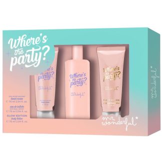 MR. WONDERFULL ESTUCHE WHERE IS THE PARTY EDT 75ML 3 PIEZAS