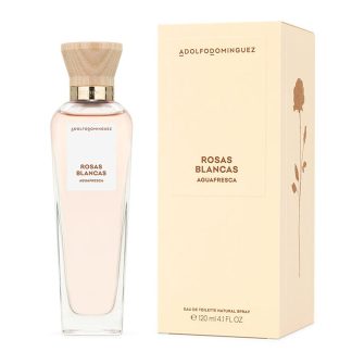 ADOLFO DOMINGUEZ AGUA FRESCA ROSAS BLANCAS EAU DE TOILLETE 120ML